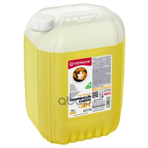 Охлаждающая Жидкость Totachi Elc Yellow -50c 10л TOTACHI арт. 43810