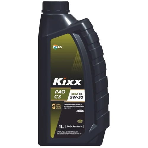 Масло моторное синт. KIXX PAO 5W-30 C3 син. 1 литр