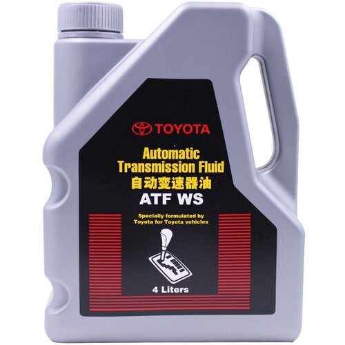 Масло трансмиссионное TOYOTA ATF WS, 4 л пластиковая канистра
