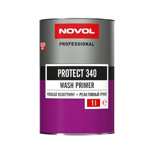 NOVOL Реактивный грунт 1+1 Protect 340 WASH PRIMER (1л+1л)
