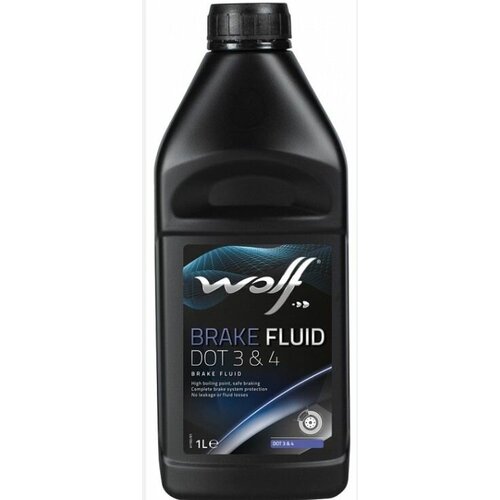 Жидкость Тормозная Brake Fluid Dot 4 Lv 250ml Wolf арт. 1047754