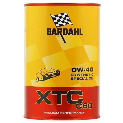 Синтетическое моторное масло Bardahl OW40 SN/CF XTC C60 1L (специализированное)