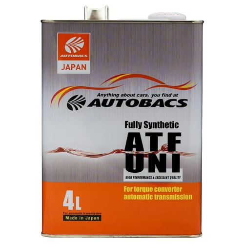 Масло трансмиссионное Autobacs ATF UNI FS 4л