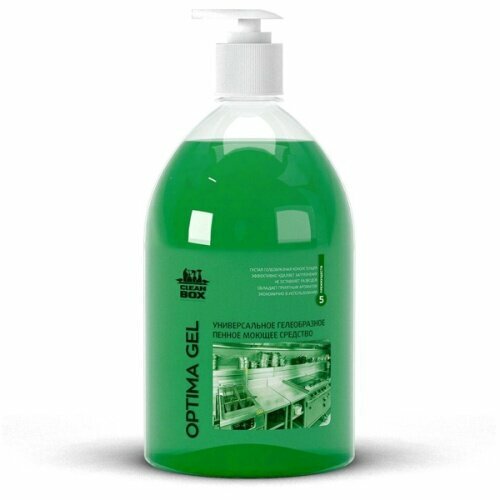 Универсальное гелеобразное пенное моющее средство CleanBox OPTIMA GEL 1л. (пэт)