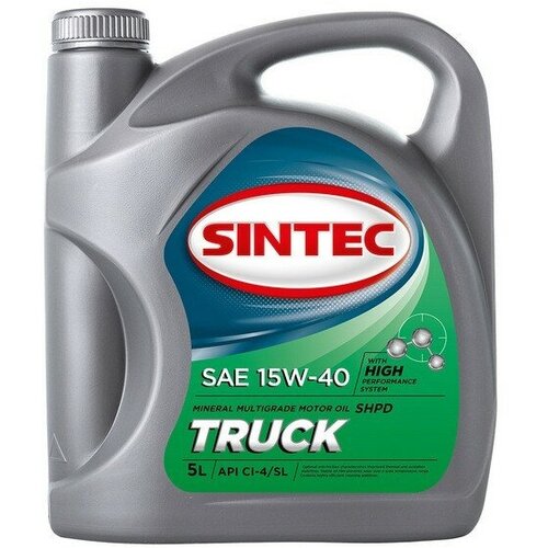 SINTEC Truck Sae 15w-40 Api Ci-4/Sl 5л