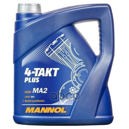 Mannol 4-Takt Plus 10w40 Масло Моторное Полусинтетическое (4л)_pl MANNOL арт. 1425