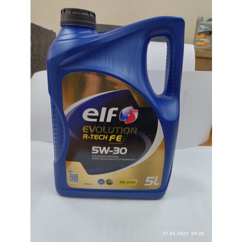 Моторное масло ELF EVOLUTION R-TECH FE 5W-30, 5л