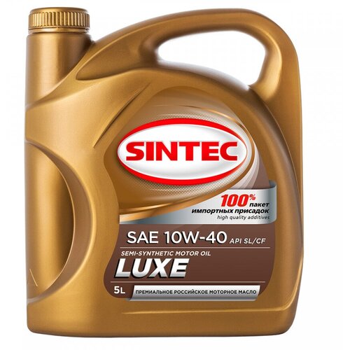 Sintec SINTEC LUXE SAE 10W-40 API SL/CF 5L