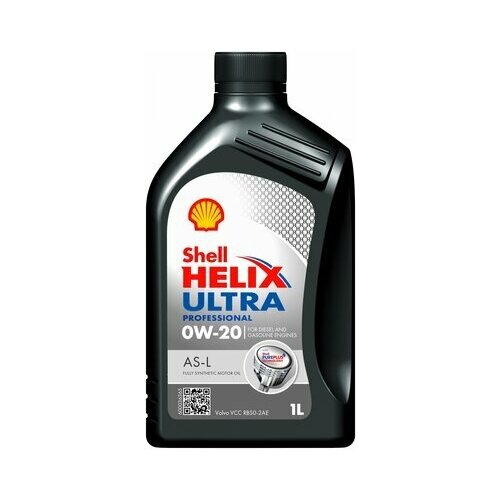 Масло моторное Shell Helix Ultra Professional AS-L 0W-20 12*1L