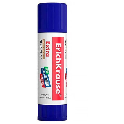 Клей-карандаш ERICHKRAUSE EXTRA Glue Stick 21 г, 1 шт в комплекте