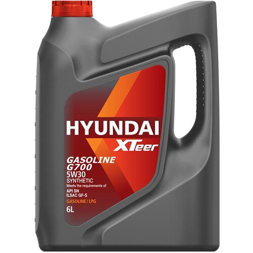 HYUNDAI XTeer Gasoline G700 5W30 5 л, API SP ILSAC GF-5, SYNTHETIC, Моторное масло синтети