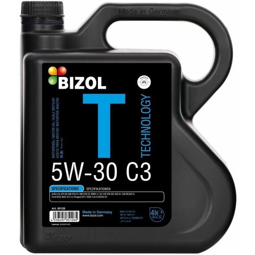 Моторное масло синтетическое BIZOL TECHNOLOGY 5W-30 C3 85120