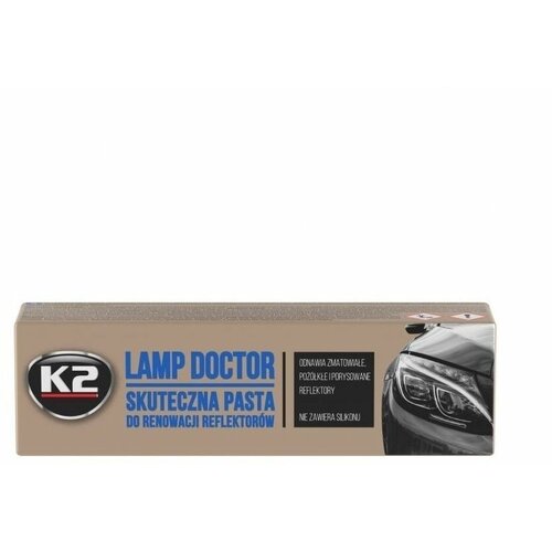 Полироль для фар автомобиля K2 LAMP DOCTOR