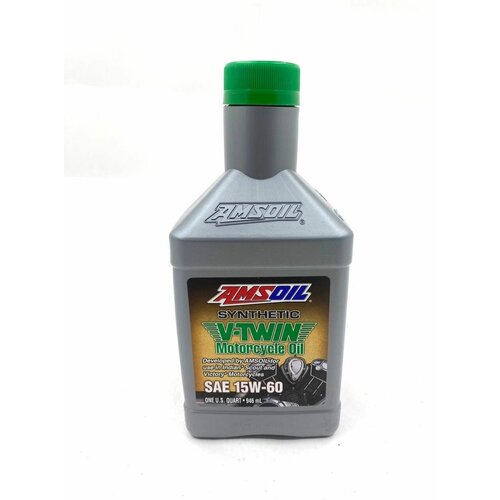 MSVQT Моторное масло AMSOIL Synthetic V-Twin Motorcycle Oil SAE 15W60