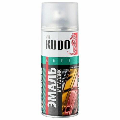 KUDO Краска металлик KUDO 242 серый базальт, 520 мл, аэрозоль KU-41242
