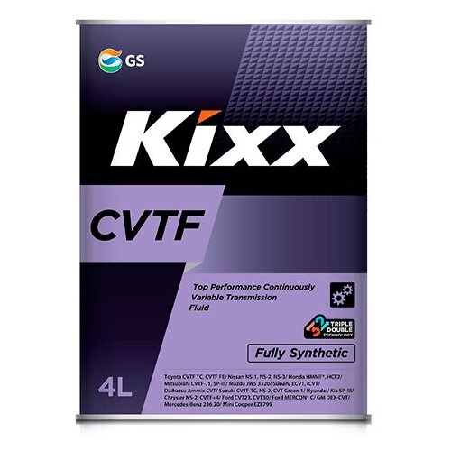 Трансмиссионная жидкость Kixx CVTF синт.,4л