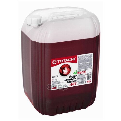 Жидкость Охлаждающая Низкозамерзающая Totachi Super Long Life Coolant Red -40c 20л TOTACHI арт. 41820