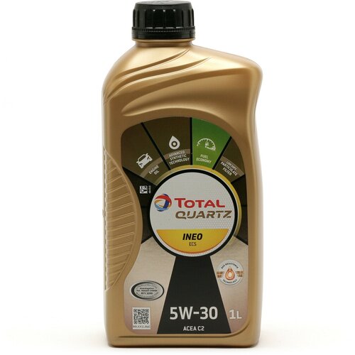 Моторное масло TOTAL QUARTZ INEO ECS 5W-30 1L Синтетическое