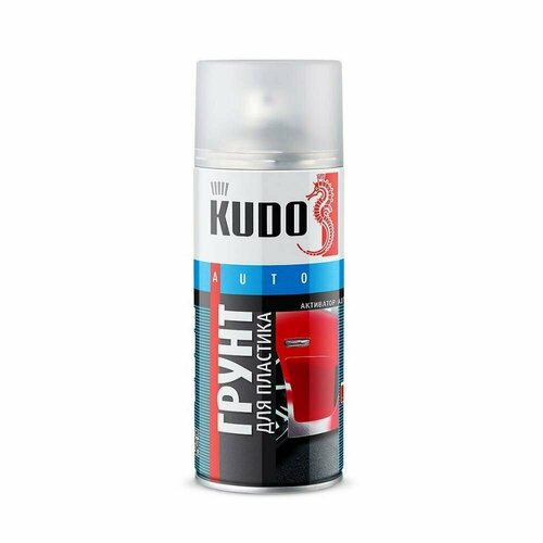 Грунт-эмаль KUDO, аэрозольная акриловая KUDO 6003 белая 230гр