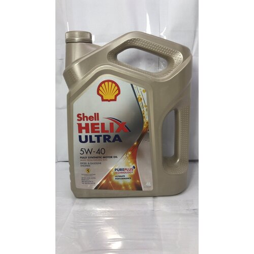 Моторное масло Shell ultra 5w-40 4л
