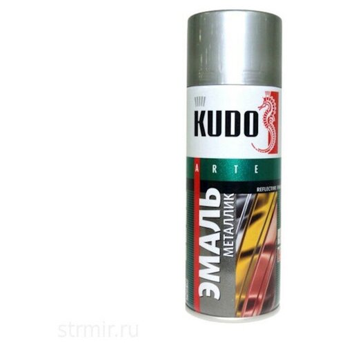 KUDO Краска металлик KUDO 963 зеленый, 520 мл, аэрозоль KU-41963