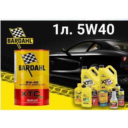 Bardahl Bardahl Xtc C60 5w40 A3/B4 Sn/Cf Масло Моторное 100% Синт (1l)_pl