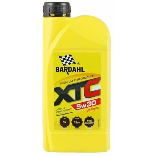 Синтетическое моторное масло Bardahl XTC 5W-30 1 л