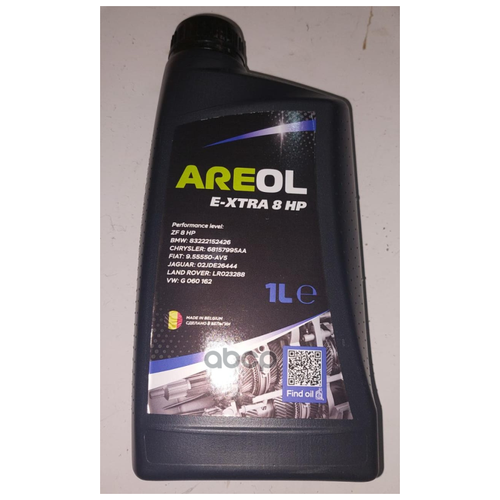 AREOL AREOL E -XTRA 8 HP (1L)_жидк. гидравл. для АКПП!синт,зелен,аналог Febi 39095ZF 8 HP,BMW 83222152426 AREOL AR113