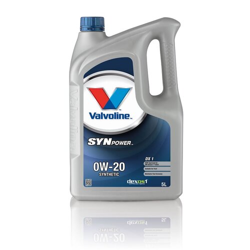 Масло моторное VALVOLINE SYNPOWER DX1 0W-20, 5л