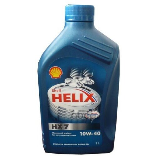Масло моторное Shell Helix HX7 10W-40 SN/CF A3/B3/B4 полусинтетическое 1 л