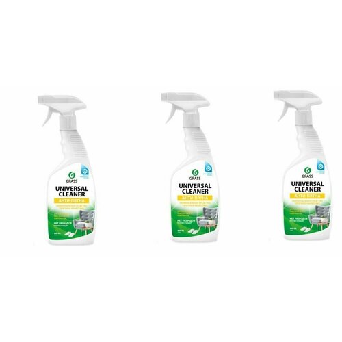 Grass Универсальное чистящее средство Universal Cleaner анти-пятна, 600 мл - 3 шт