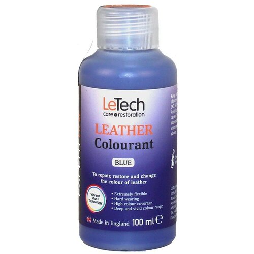 LeTech Краска для кожи Leather Colourant (100 мл, Blue (синий))
