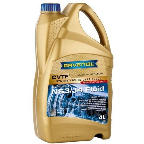 Ravenol Cvtf Ns3/J4 Масло Трансмиссионное Синт. 4L Ravenol арт. 121113200401999