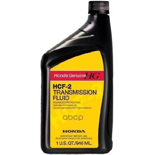 Жидкость Для Вариатора New Honda Cvt Fluid Hcf-2 (946 Мл) HONDA арт. 08200-HCF-2