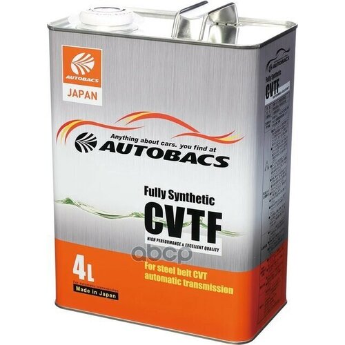 Масло Autobacs Cvtf Fully Synthetic Трансмиссионное 4л AUTOBACS арт. A01555204