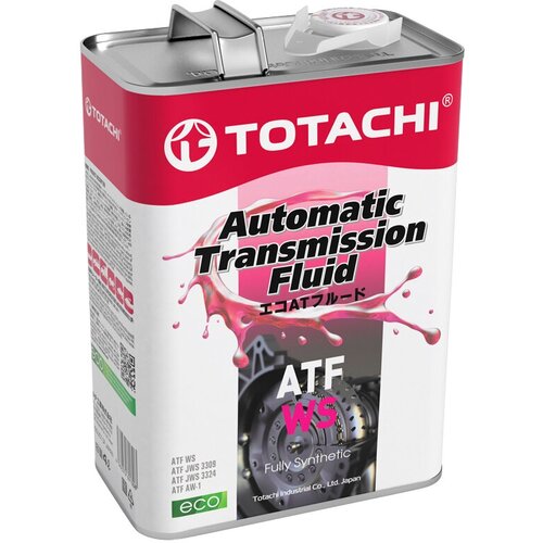 Масло трансмиссионное TOTACHI "ATF WS", синтетическое, 4 л