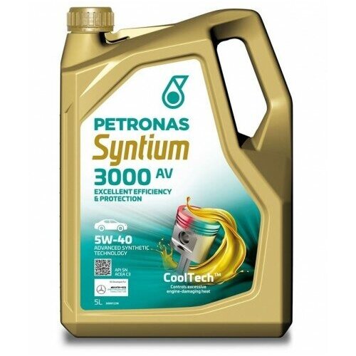 Моторное масло PETRONAS Syntium 3000 AV 5W-40