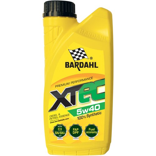 Моторное масло Bardahl XTEC 5W40 Синтетическое 1 л