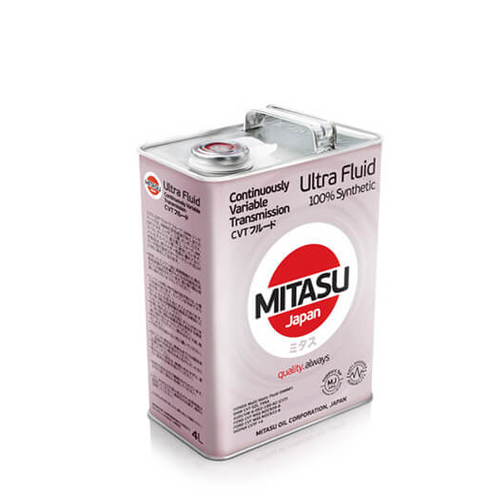 MJ3294 Масло трансмиссионное синтетическое CVT ULTRA FLUID, 4л MITASU