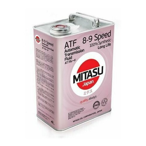 MJ3094 Масло трансмиссионное синтетическое MITASU ATF 9 HP 100% Synthetic