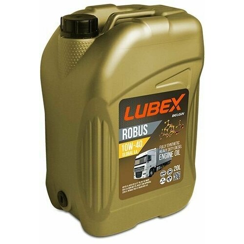 Масло моторное синтетическое Lubex Robus Global LA 10W-40 CK-4/E6.E7.E9 20л