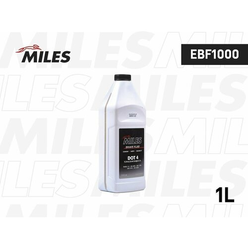 Жидкость тормозная DOT 4 EBF1000 MILES Канистра 1 л