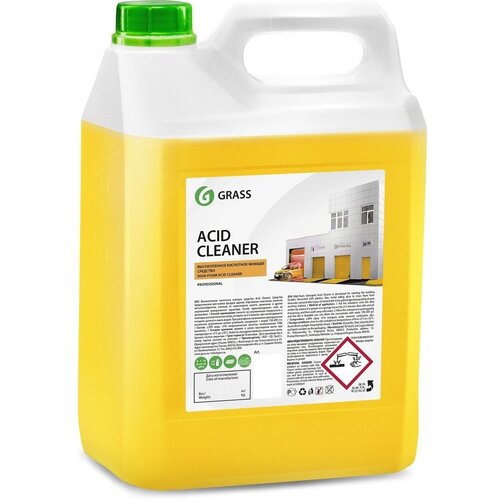 Кислотное средство для очистки фасадов "Acid Cleaner" (канистра 5,9 кг) GRASS
