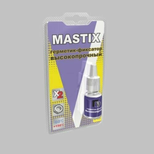 Герметик-фиксатор Mastix высокопрочный 6мл, BL (неразъемный), арт. МС-0203 mc0203