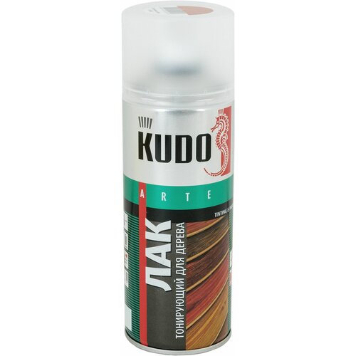 Лак тонирующий для дерева акриловый универсальный "Орех" KUDO 520мл. / KU-9042 KUDO KU-9042 | цена за 1 шт | минимальный заказ 1