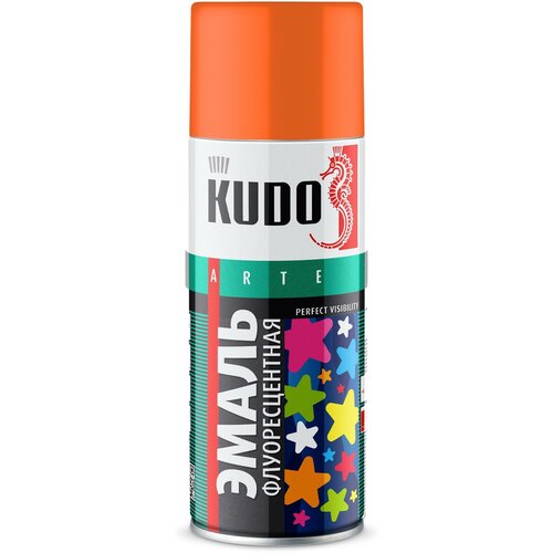 Эмаль флуоресцентная KUDO Оранжево-жёлтая