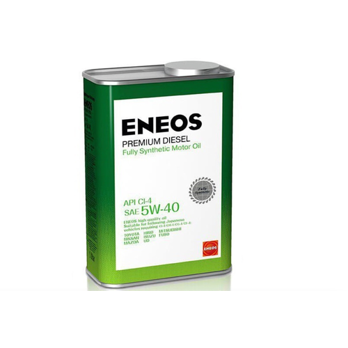 Масло моторное 5W-40 "ENEOS" Premium Diesel CI-4 1л. син.