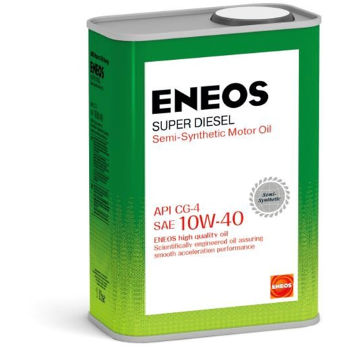 Масло моторное 10W-40 "ENEOS" Super Diesel CG-4 1л. п/син.