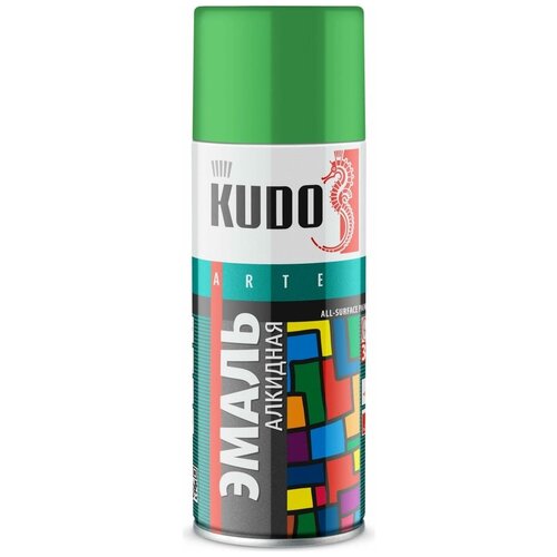 Универсальная эмаль KUDO светло-зеленая 54680