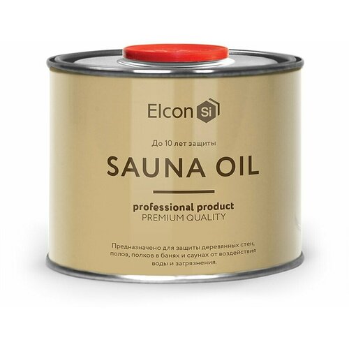Масло Elcon, Sauna, для полков, 0.5 л